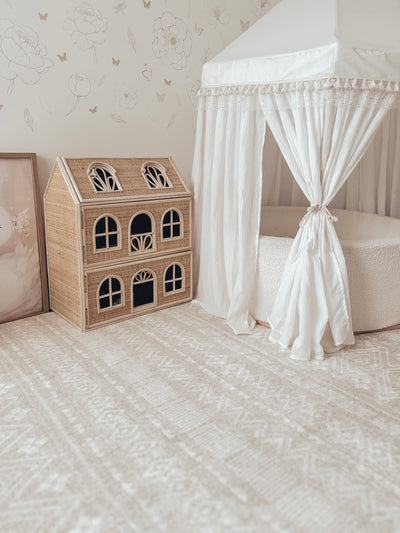 Plush Play Mat - Boho - Beige