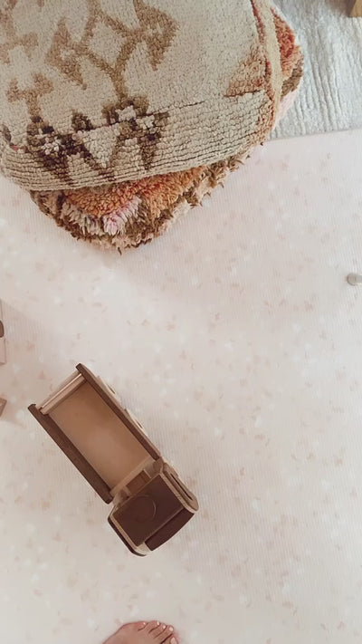 LARGE: Latte Terrazzo / Latte Linen Play Mat