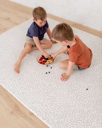 LARGE: Sage Scallops / Petal Play Mat