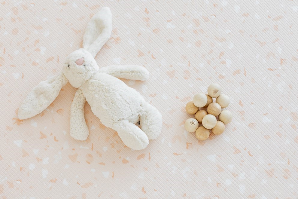 ROUND: Latte Terrazzo / Tuscan Terrazzo Play Mat